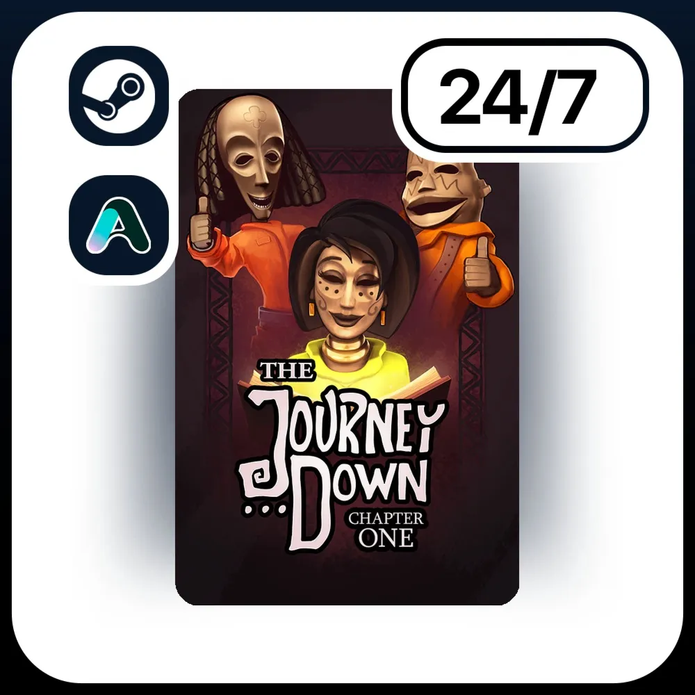 АВТО THE JOURNEY DOWN: CHAPTER ONE \ STEAM ПОДАРКОМ ДЛЯ KZ | RU | UA | CIS 24/7