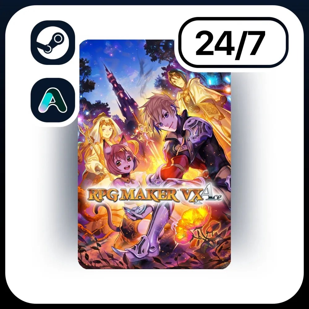 АВТО RPG MAKER VX ACE \ STEAM ПОДАРКОМ ДЛЯ KZ | RU | UA | CIS 24/7