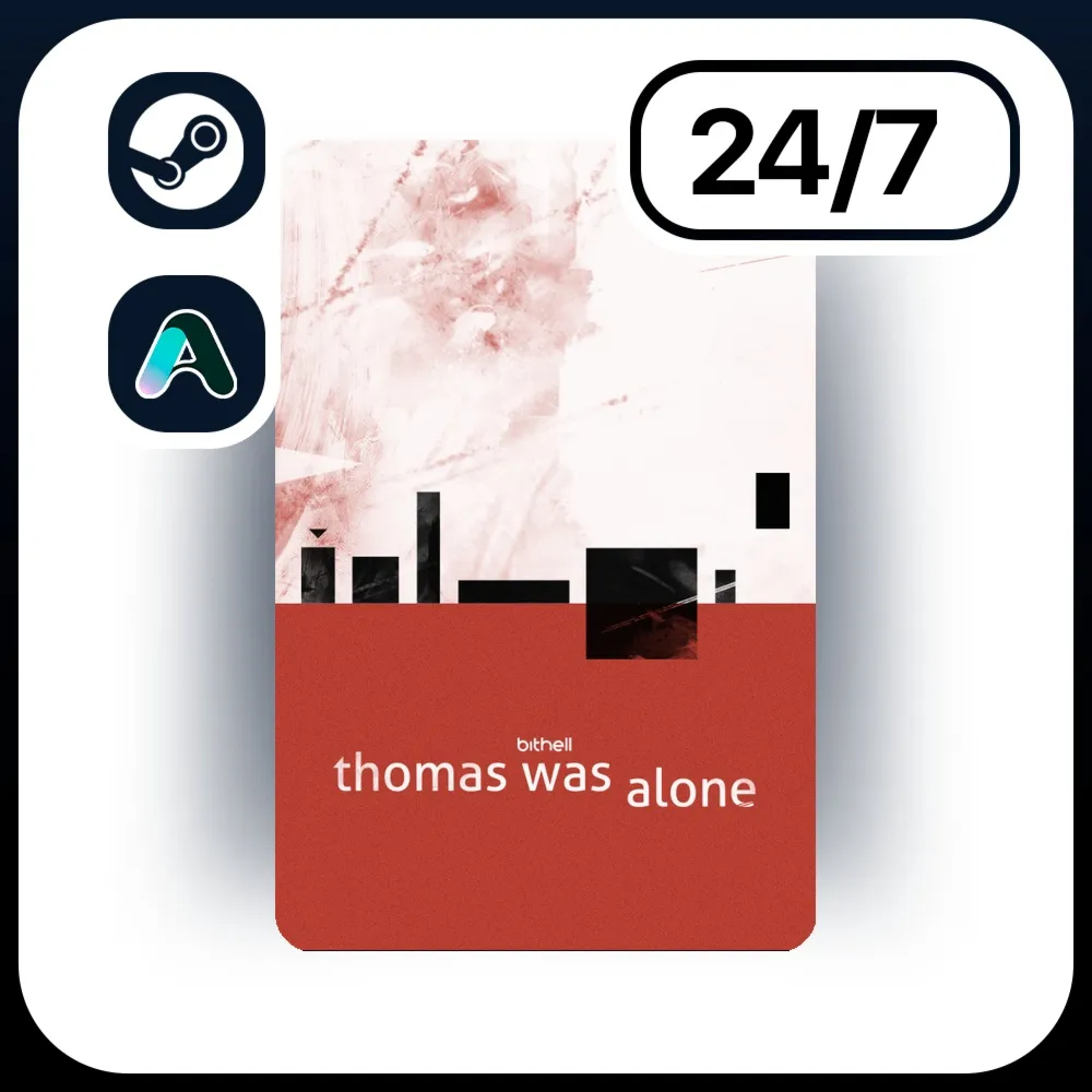 АВТО THOMAS WAS ALONE \ STEAM ПОДАРКОМ ДЛЯ KZ | RU | UA | CIS 24/7