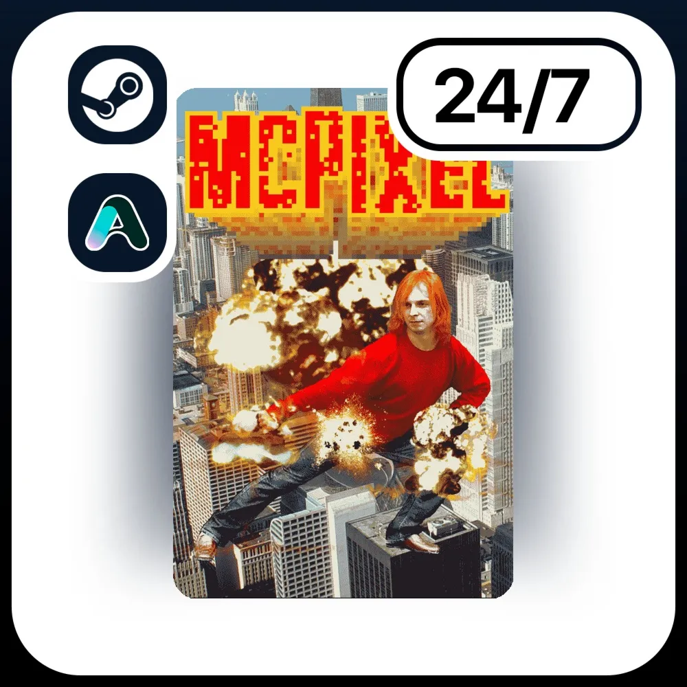 АВТО MCPIXEL \ STEAM ПОДАРКОМ ДЛЯ KZ | RU | UA | CIS 24/7