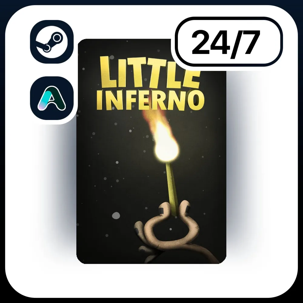 АВТО LITTLE INFERNO \ STEAM ПОДАРКОМ ДЛЯ KZ | RU | UA | CIS 24/7