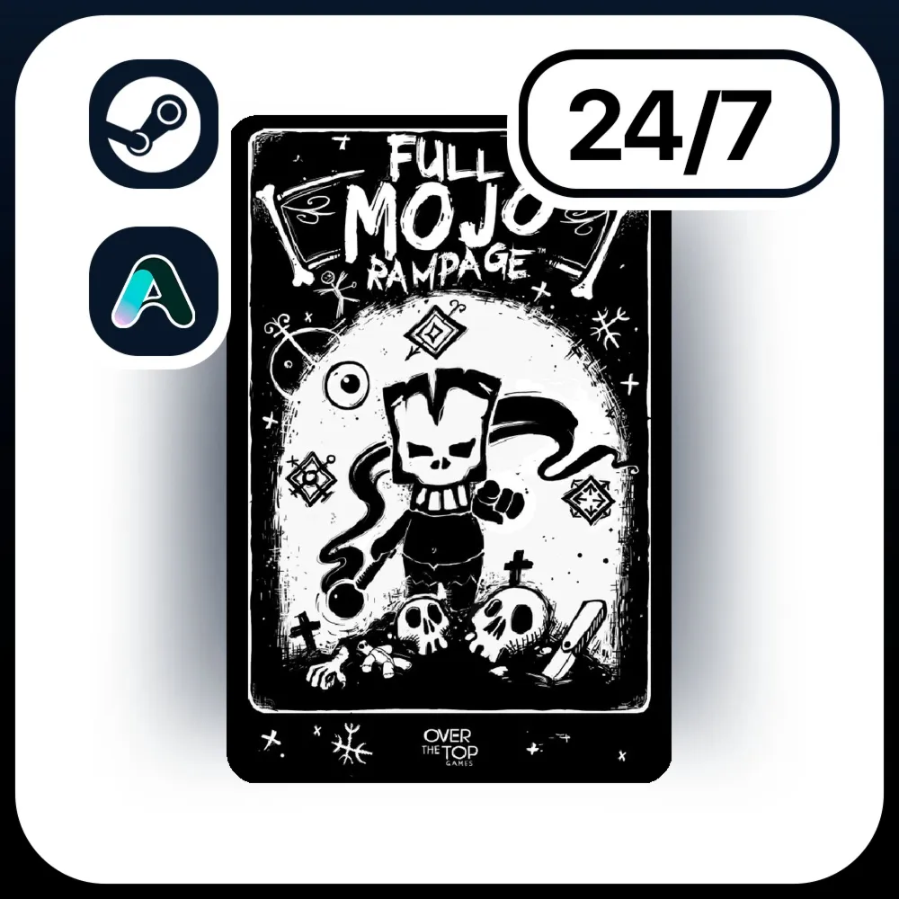 АВТО FULL MOJO RAMPAGE \ STEAM ПОДАРКОМ ДЛЯ KZ | RU | UA | CIS 24/7