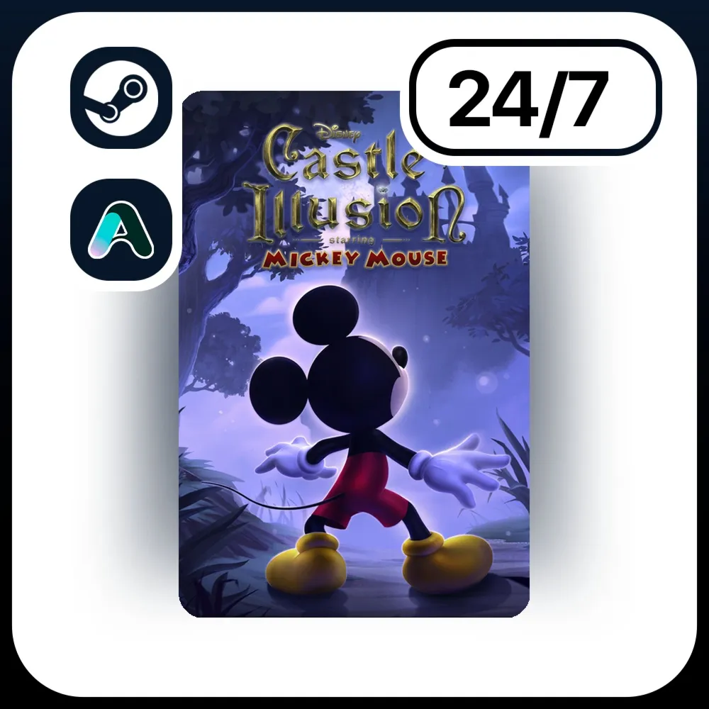 АВТО CASTLE OF ILLUSION \ STEAM ПОДАРКОМ ДЛЯ KZ | UA | CIS 24/7
