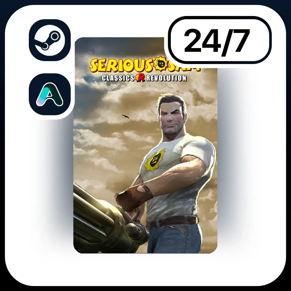 АВТО SERIOUS SAM CLASSICS: REVOLUTION \ STEAM ПОДАРКОМ ДЛЯ KZ | RU | UA | CIS 24/7