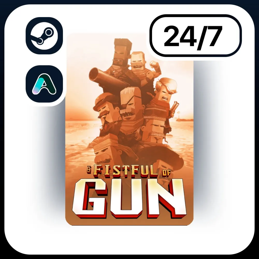 АВТО A FISTFUL OF GUN \ STEAM ПОДАРКОМ ДЛЯ KZ | RU | UA | CIS 24/7