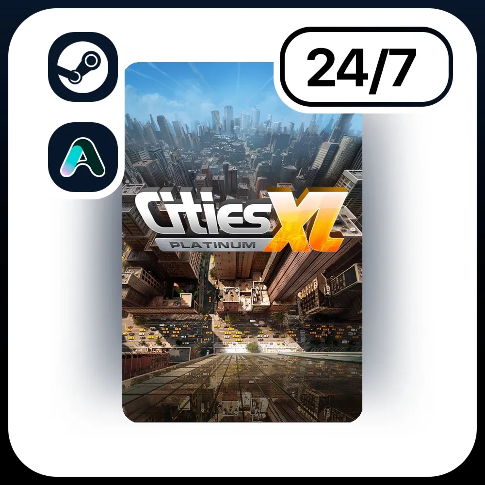 АВТО CITIES XL PLATINUM \ STEAM ПОДАРКОМ ДЛЯ KZ | RU | UA | CIS 24/7