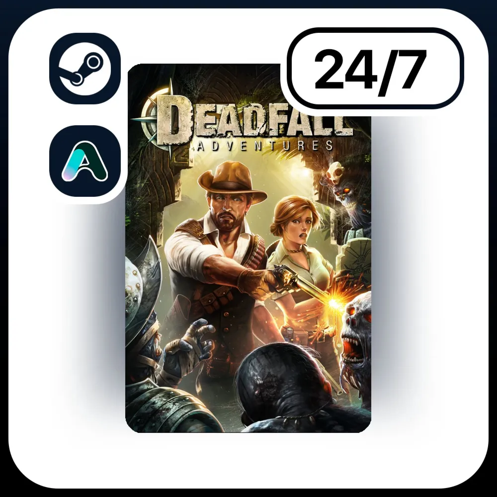 АВТО DEADFALL ADVENTURES \ STEAM ПОДАРКОМ ДЛЯ KZ | RU | UA | CIS 24/7
