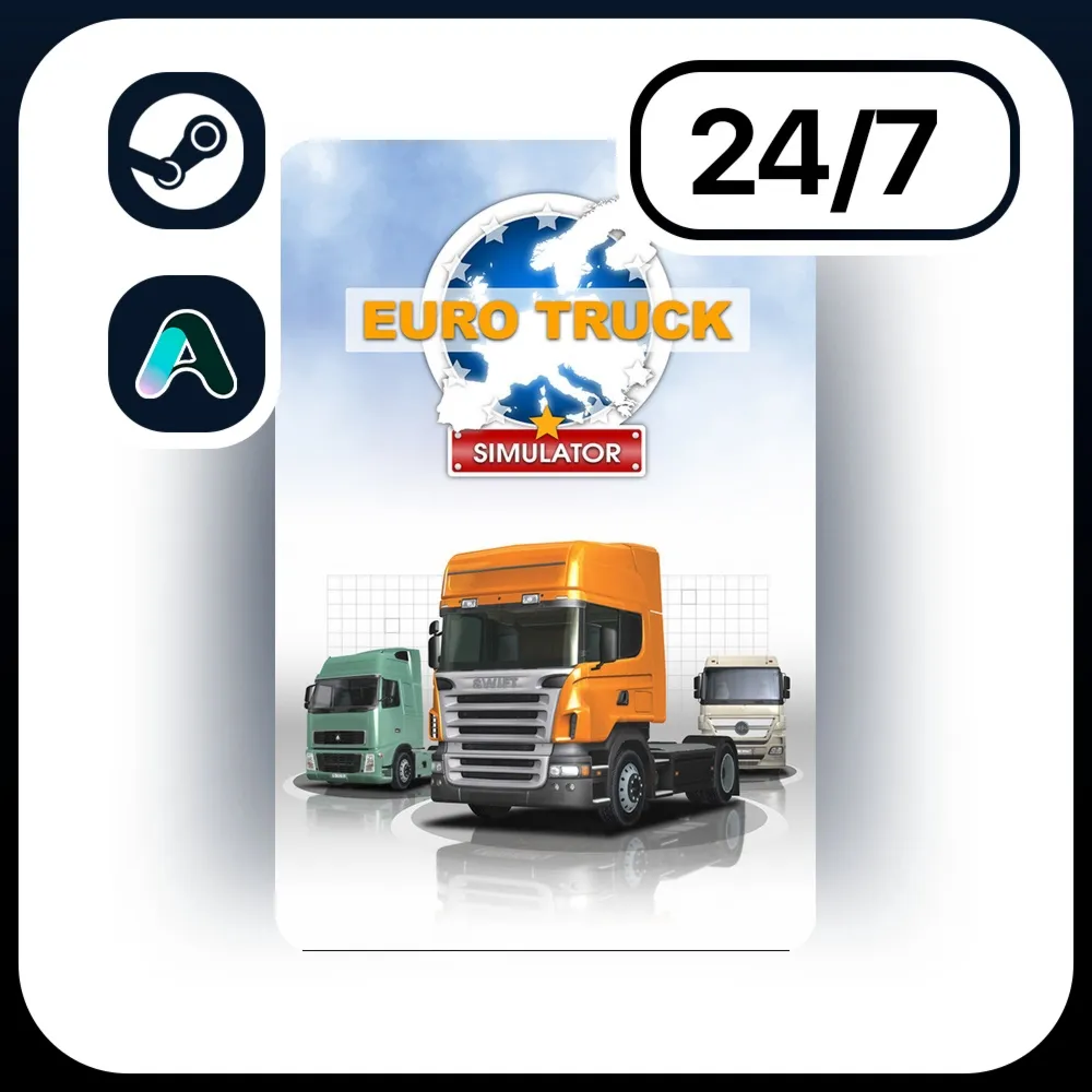 АВТО EURO TRUCK SIMULATOR \ STEAM ПОДАРКОМ ДЛЯ KZ | RU | UA | CIS 24/7