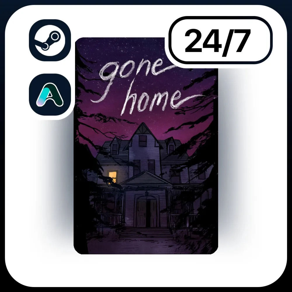 АВТО GONE HOME \ STEAM ПОДАРКОМ ДЛЯ KZ | RU | UA | CIS 24/7