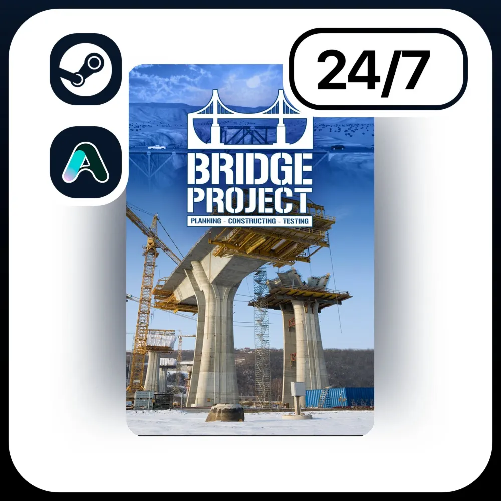 АВТО BRIDGE PROJECT \ STEAM ПОДАРКОМ ДЛЯ KZ | RU | UA | CIS 24/7