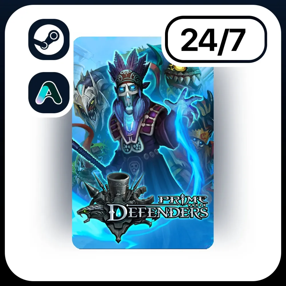 АВТО PRIME WORLD: DEFENDERS \ STEAM ПОДАРКОМ ДЛЯ KZ | RU | UA | CIS 24/7