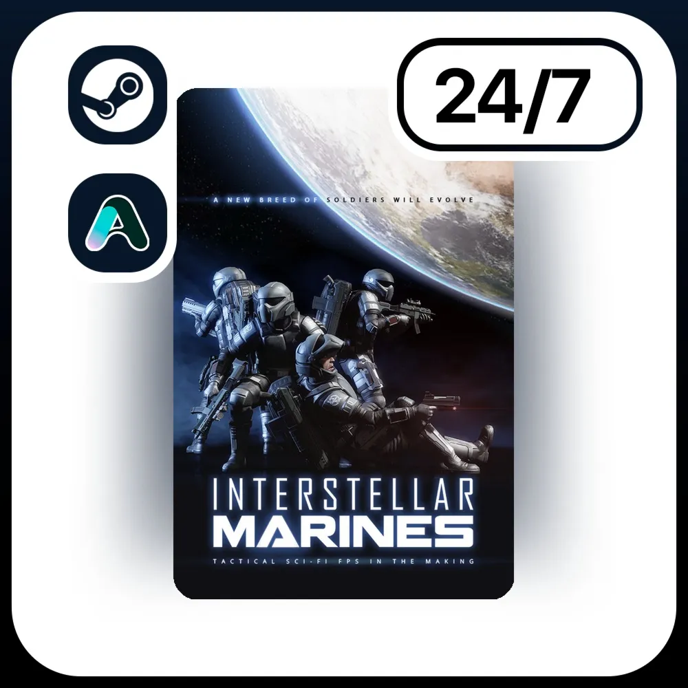 АВТО INTERSTELLAR MARINES \ STEAM ПОДАРКОМ ДЛЯ KZ | RU | UA | CIS 24/7