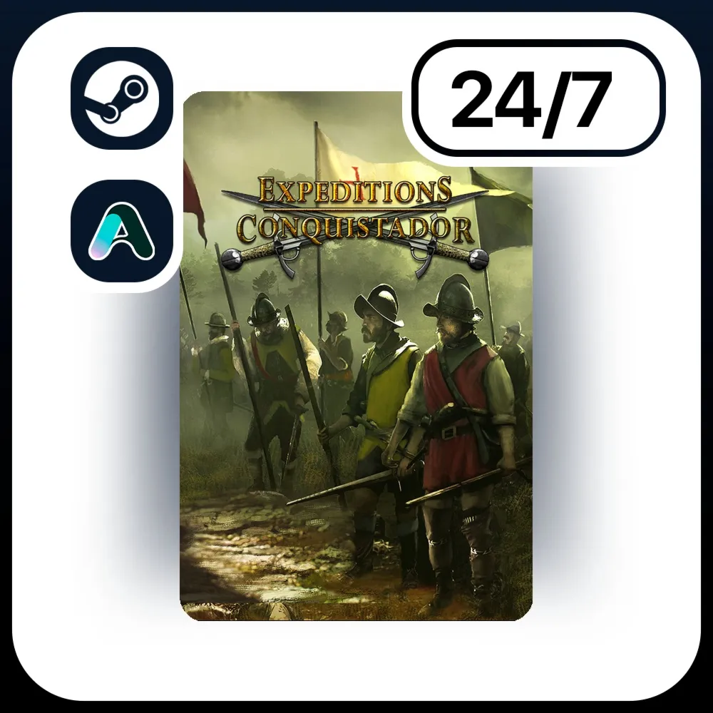 АВТО EXPEDITIONS: CONQUISTADOR \ STEAM ПОДАРКОМ ДЛЯ KZ | RU | UA | CIS 24/7