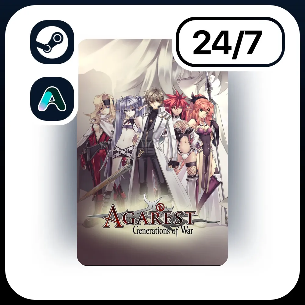 АВТО AGAREST: GENERATIONS OF WAR \ STEAM ПОДАРКОМ ДЛЯ KZ | RU | UA | CIS 24/7