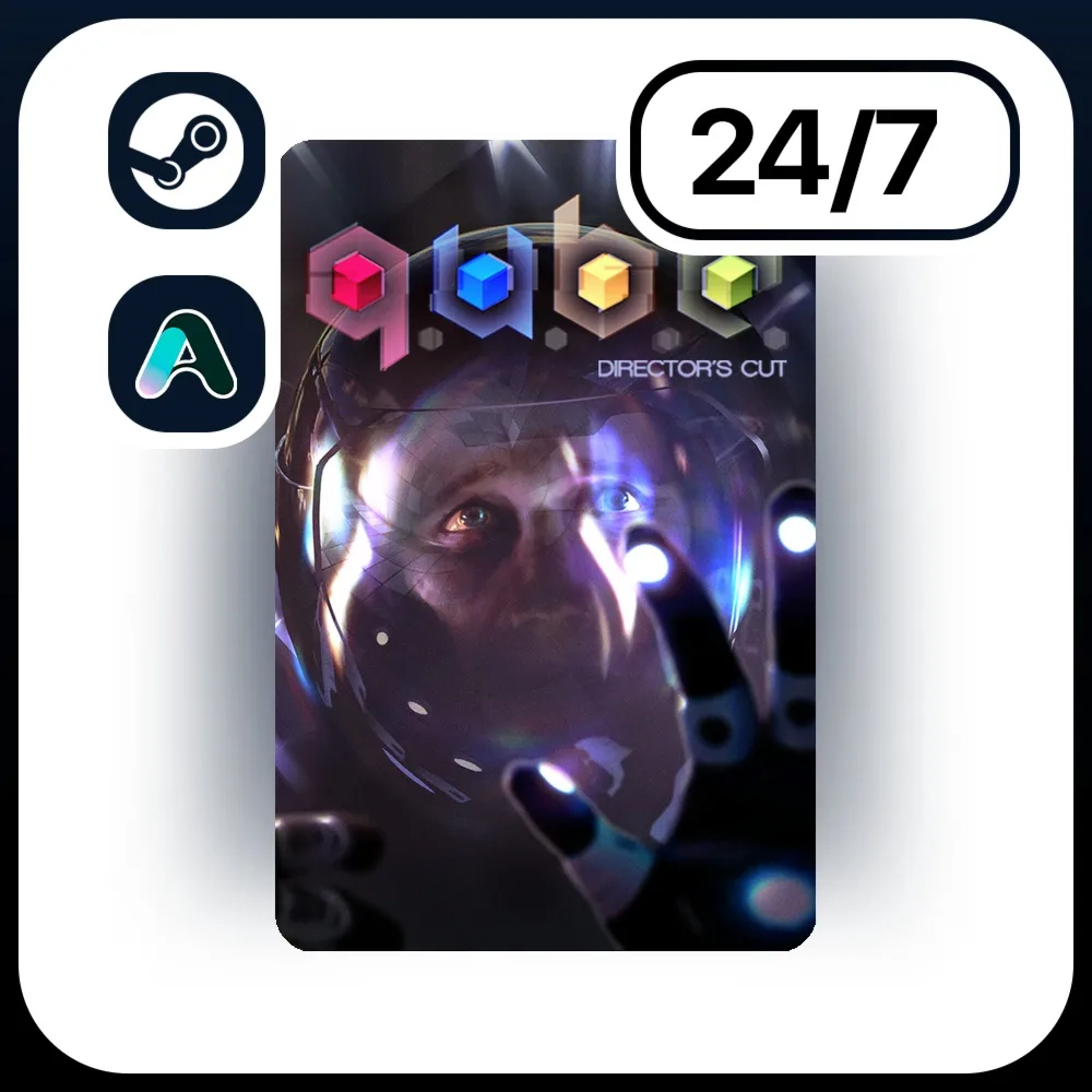 АВТО Q.U.B.E: DIRECTOR'S CUT \ STEAM ПОДАРКОМ ДЛЯ KZ | RU | UA | CIS 24/7
