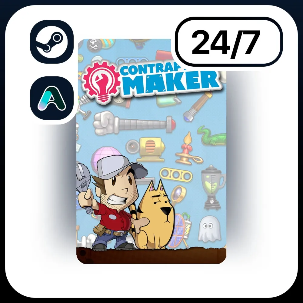 АВТО CONTRAPTION MAKER \ STEAM ПОДАРКОМ ДЛЯ KZ | RU | UA | CIS 24/7