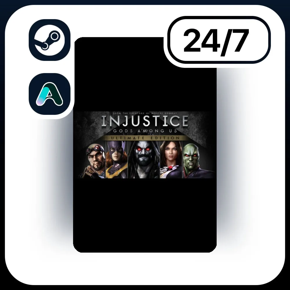 АВТО INJUSTICE: GODS AMONG US ULTIMATE EDITION \ STEAM ПОДАРКОМ ДЛЯ KZ | UA | CIS 24/