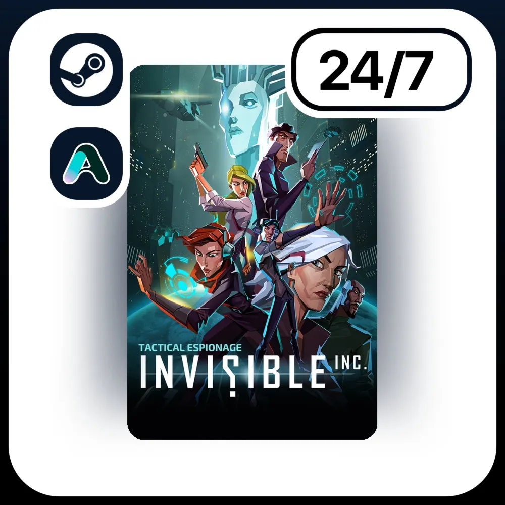 АВТО INVISIBLE, INC. \ STEAM ПОДАРКОМ ДЛЯ KZ | RU | UA | CIS 24/7