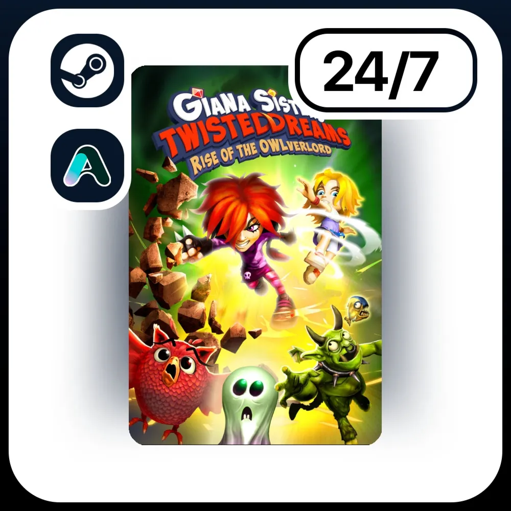 АВТО GIANA SISTERS: TWISTED DREAMS - RISE OF THE OWLVERLORD \ STEAM ПОДАРКОМ ДЛЯ KZ |