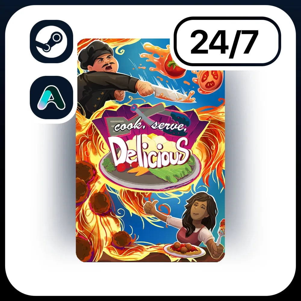АВТО COOK, SERVE, DELICIOUS! \ STEAM ПОДАРКОМ ДЛЯ KZ | RU | UA | CIS 24/7