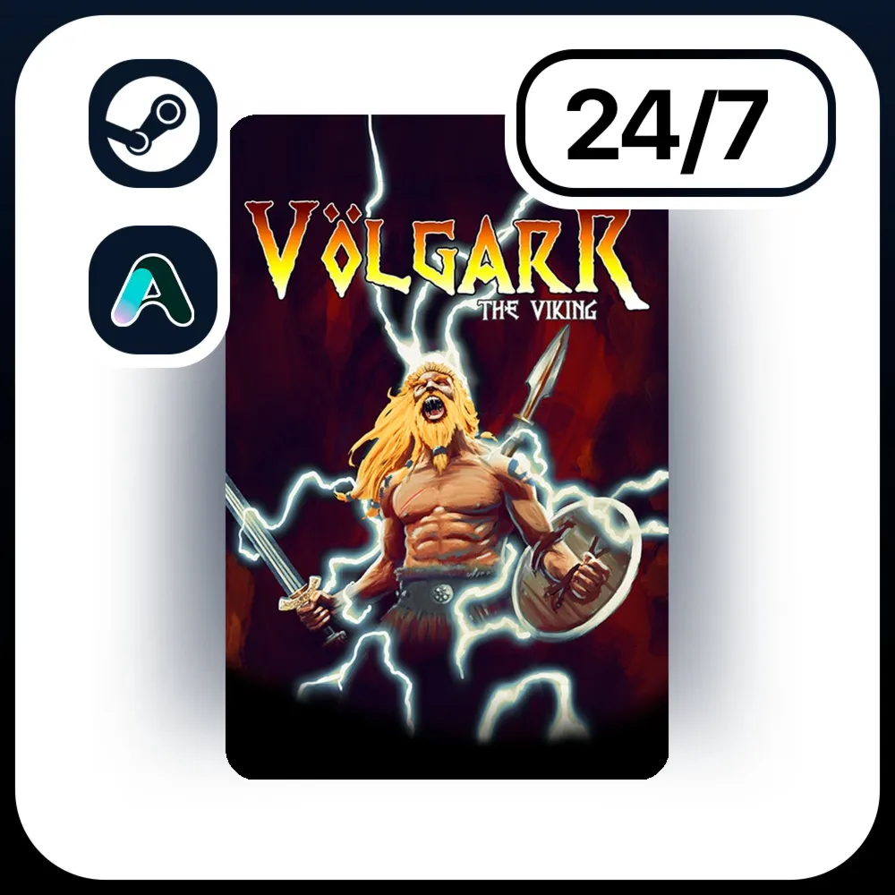 АВТО VOLGARR THE VIKING \ STEAM ПОДАРКОМ ДЛЯ KZ | RU | UA | CIS 24/7