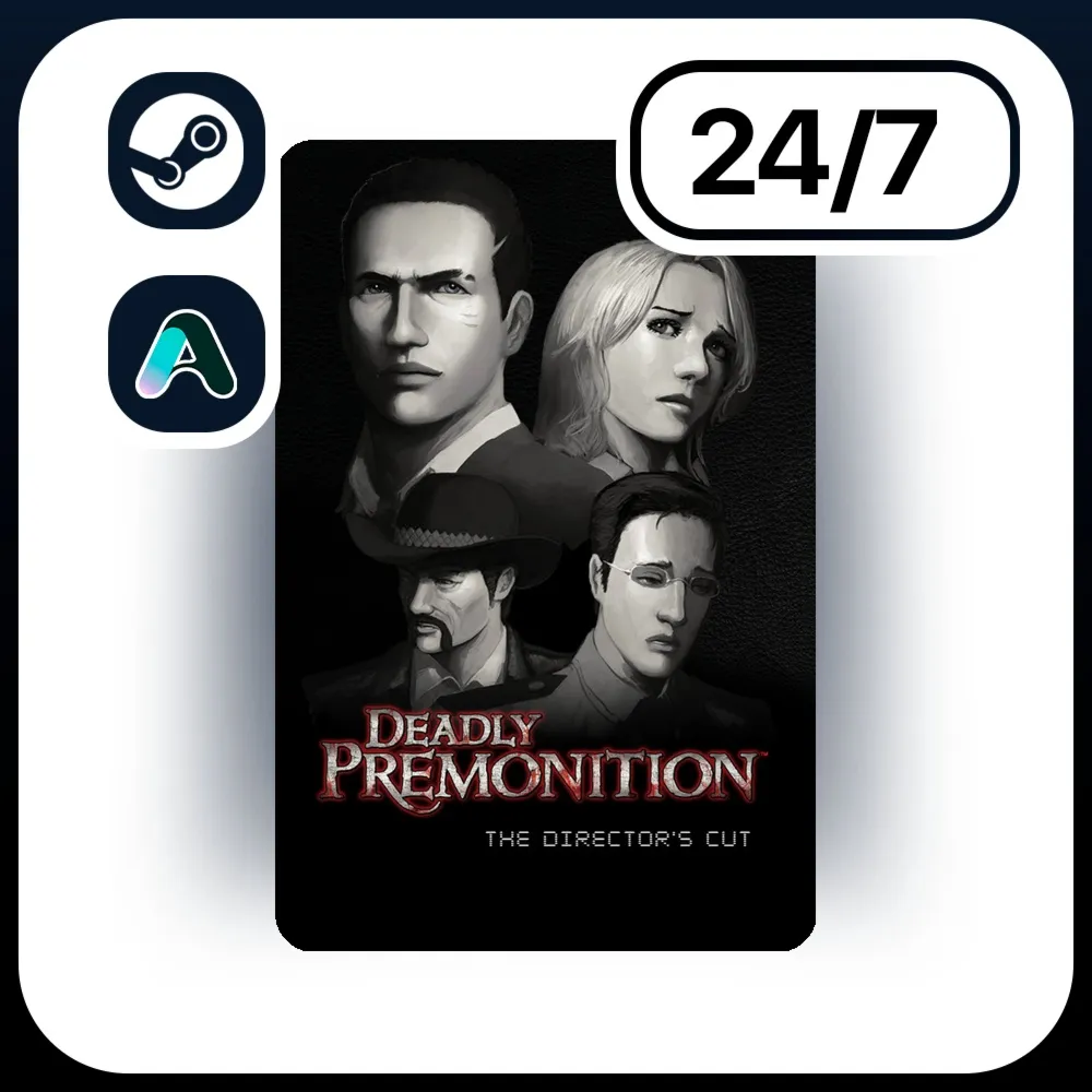 АВТО DEADLY PREMONITION: THE DIRECTOR'S CUT \ STEAM ПОДАРКОМ ДЛЯ KZ | RU | UA | CIS 2