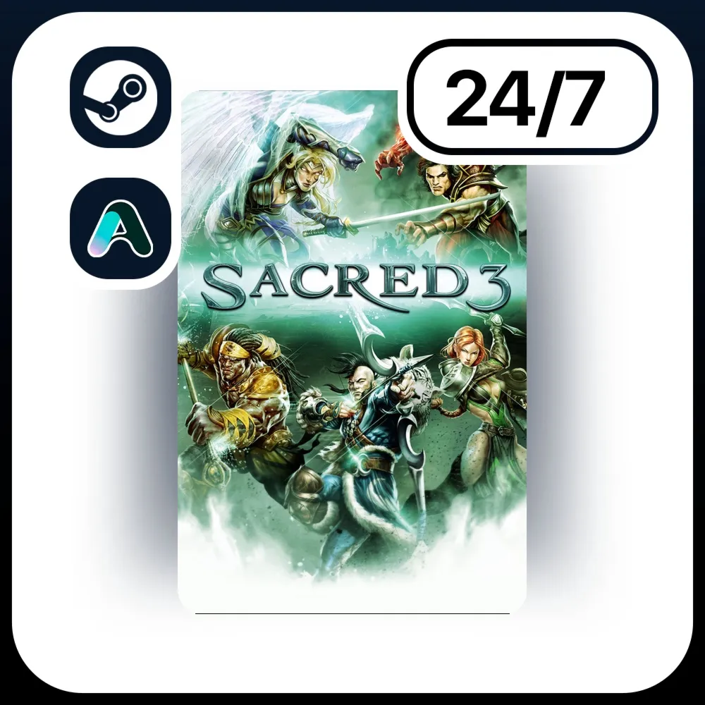 АВТО SACRED 3 \ STEAM ПОДАРКОМ ДЛЯ KZ | RU | UA | CIS 24/7