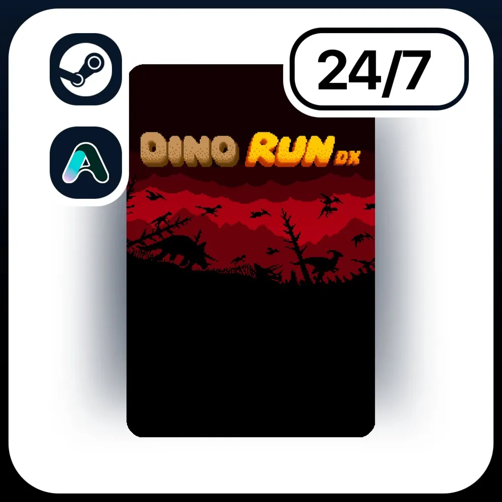 АВТО DINO RUN DX \ STEAM ПОДАРКОМ ДЛЯ KZ | RU | UA | CIS 24/7