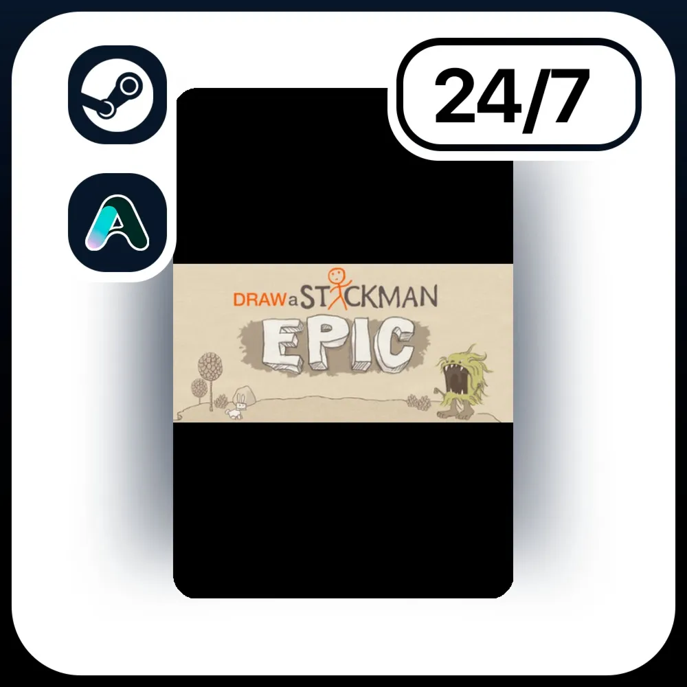 АВТО DRAW A STICKMAN: EPIC \ STEAM ПОДАРКОМ ДЛЯ KZ | RU | UA | CIS 24/7