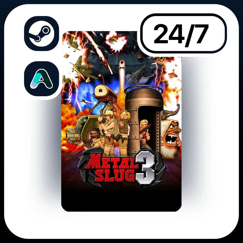 АВТО METAL SLUG 3 \ STEAM ПОДАРКОМ ДЛЯ KZ | RU | UA | CIS 24/7