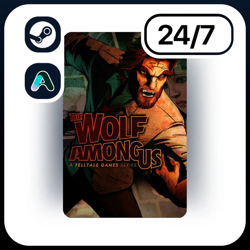 АВТО THE WOLF AMONG US \ STEAM ПОДАРКОМ ДЛЯ KZ | UA | CIS 24/7