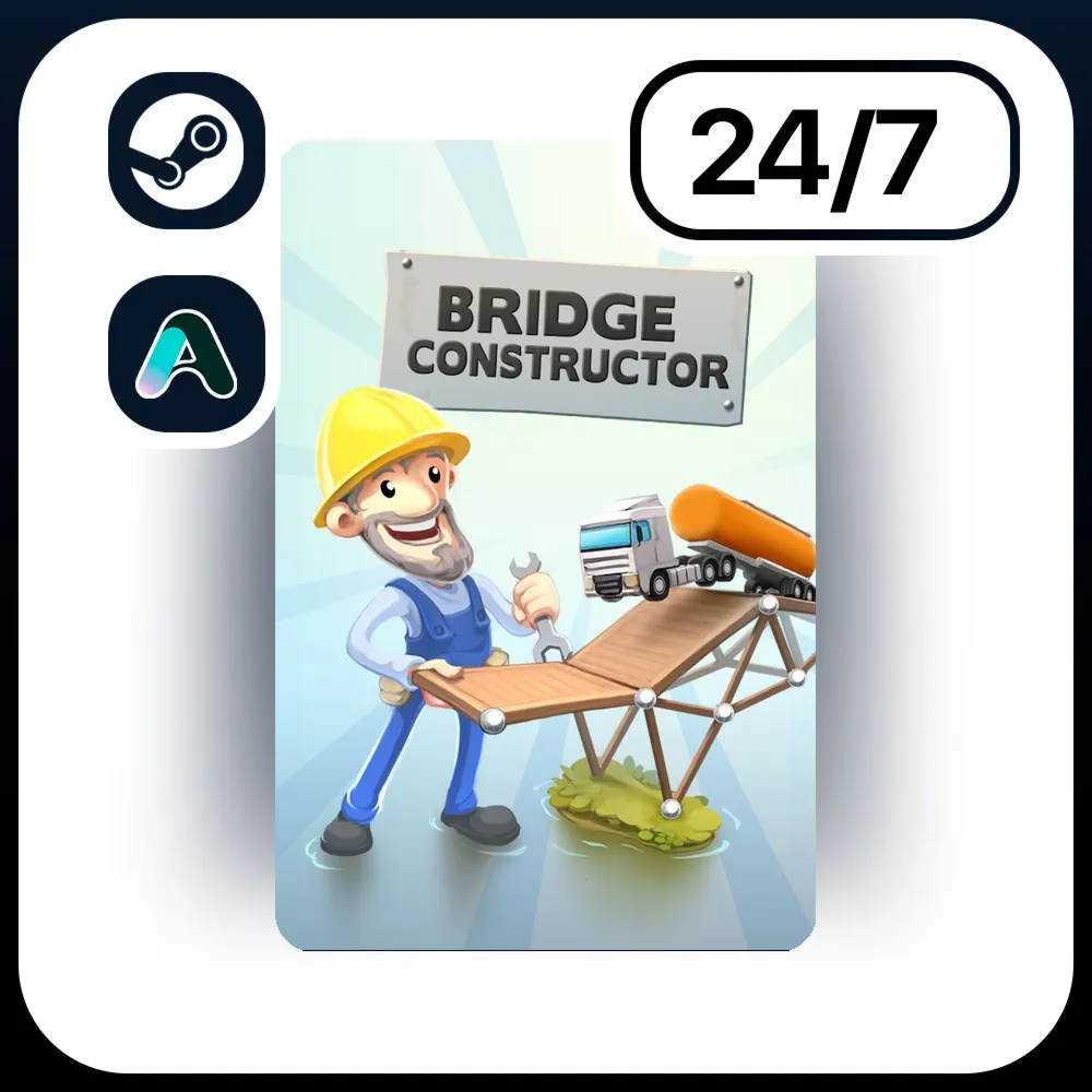 АВТО BRIDGE CONSTRUCTOR \ STEAM ПОДАРКОМ ДЛЯ KZ | RU | UA | CIS 24/7