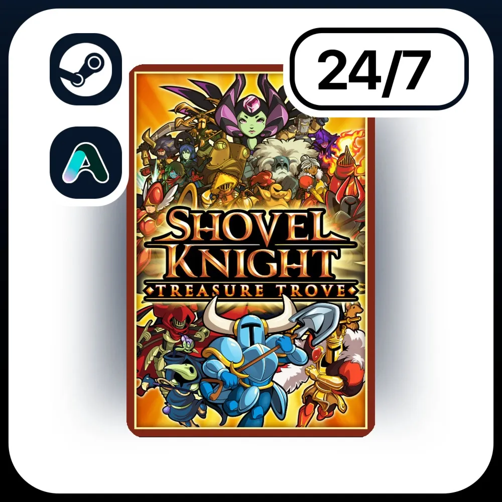 АВТО SHOVEL KNIGHT: TREASURE TROVE \ STEAM ПОДАРКОМ ДЛЯ KZ | RU | UA | CIS 24/7