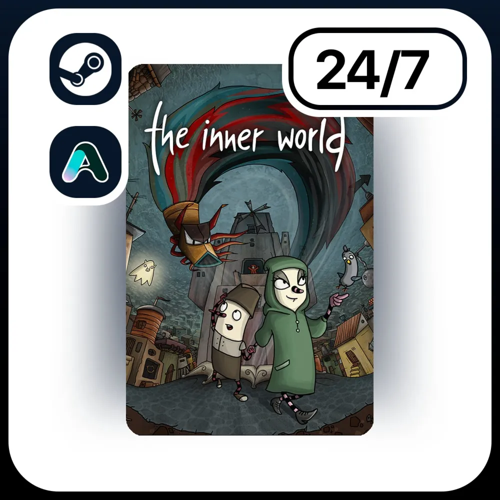 АВТО THE INNER WORLD \ STEAM ПОДАРКОМ ДЛЯ KZ | RU | UA | CIS 24/7