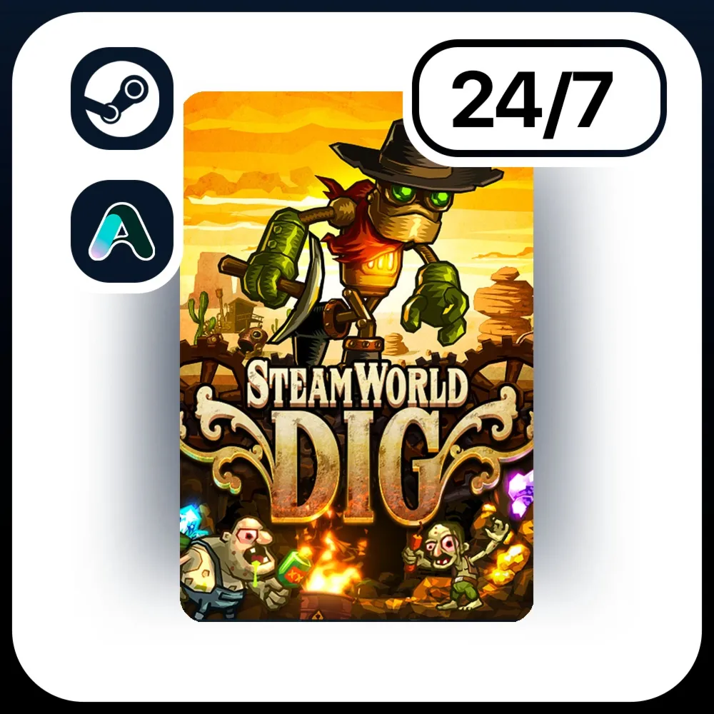 АВТО STEAMWORLD DIG \ STEAM ПОДАРКОМ ДЛЯ KZ | RU | UA | CIS 24/7
