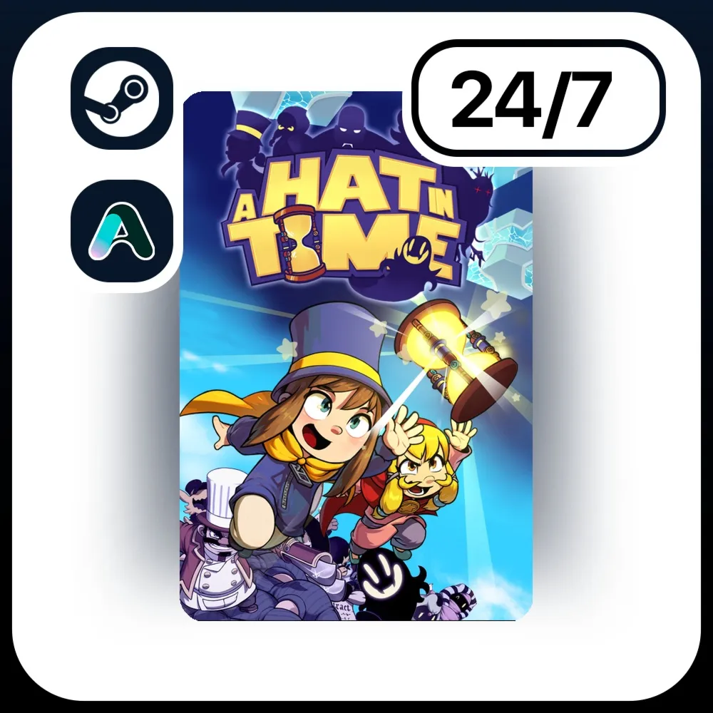 АВТО A HAT IN TIME \ STEAM ПОДАРКОМ ДЛЯ KZ | RU | UA | CIS 24/7