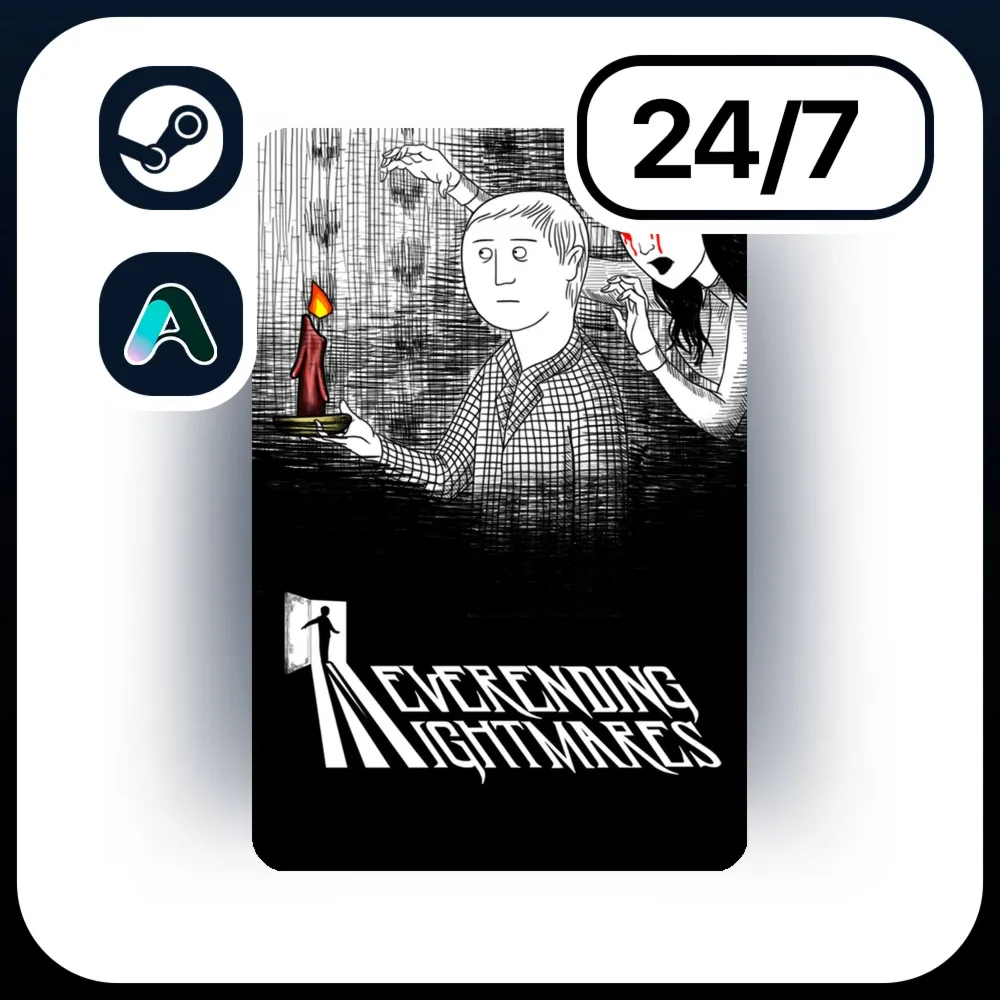 АВТО NEVERENDING NIGHTMARES \ STEAM ПОДАРКОМ ДЛЯ KZ | RU | UA | CIS 24/7