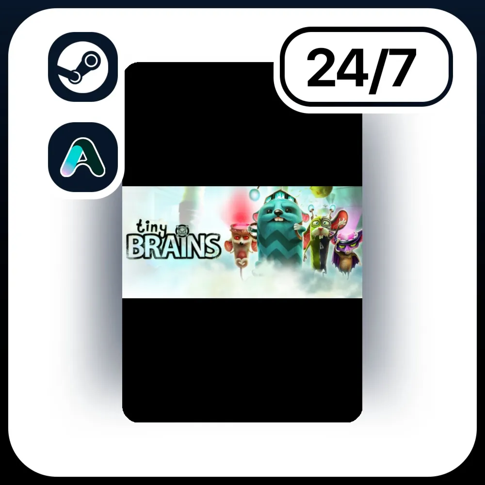 АВТО TINY BRAINS \ STEAM ПОДАРКОМ ДЛЯ KZ | RU | UA | CIS 24/7