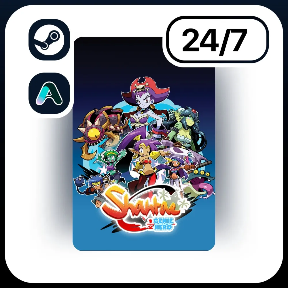 АВТО SHANTAE: HALF-GENIE HERO \ STEAM ПОДАРКОМ ДЛЯ KZ | RU | UA | CIS 24/7