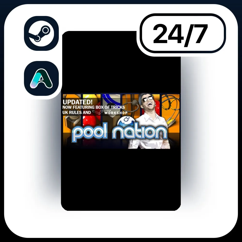 АВТО POOL NATION \ STEAM ПОДАРКОМ ДЛЯ KZ | RU | UA | CIS 24/7