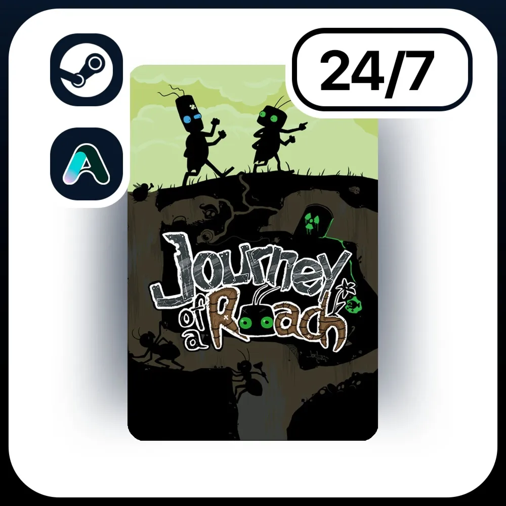 АВТО JOURNEY OF A ROACH \ STEAM ПОДАРКОМ ДЛЯ KZ | RU | UA | CIS 24/7