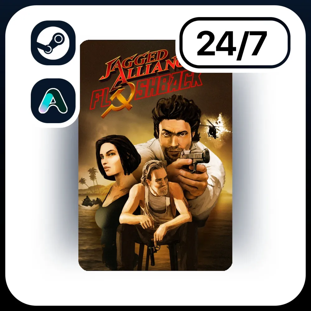 АВТО JAGGED ALLIANCE FLASHBACK \ STEAM ПОДАРКОМ ДЛЯ KZ | RU | UA | CIS 24/7