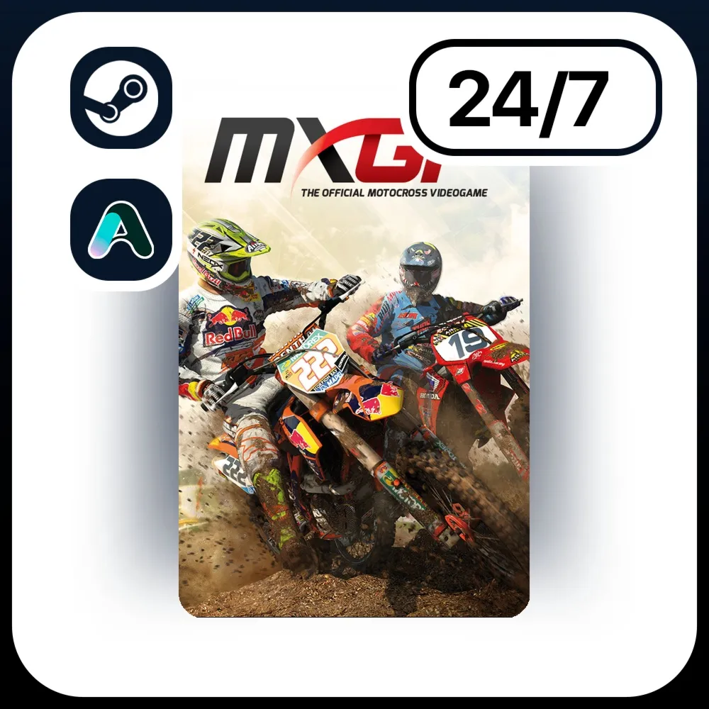 АВТО MXGP - THE OFFICIAL MOTOCROSS VIDEOGAME \ STEAM ПОДАРКОМ ДЛЯ KZ | UA | CIS 24/7