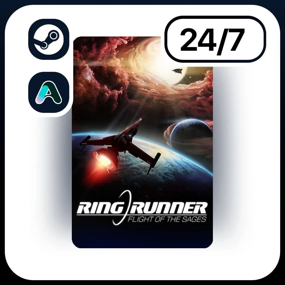 АВТО RING RUNNER: FLIGHT OF THE SAGES \ STEAM ПОДАРКОМ ДЛЯ KZ | RU | UA | CIS 24/7