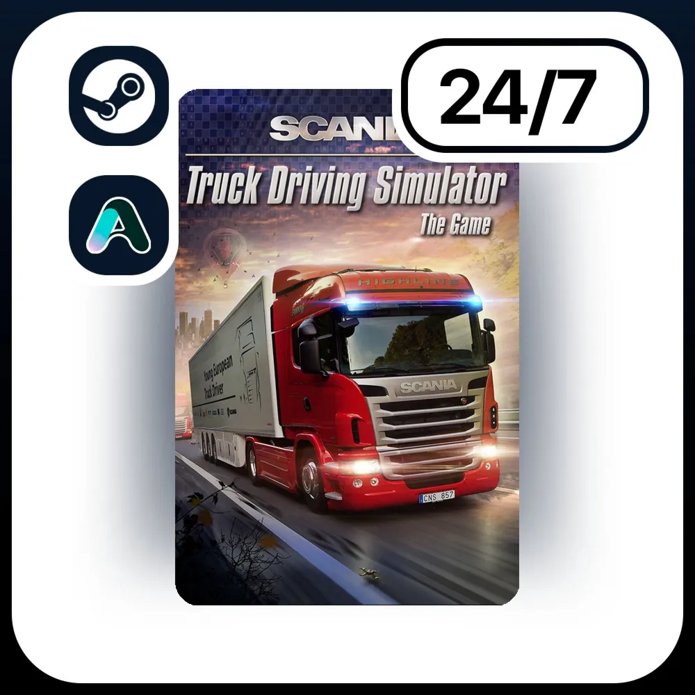 АВТО SCANIA TRUCK DRIVING SIMULATOR \ STEAM ПОДАРКОМ ДЛЯ KZ | RU | UA | CIS 24/7