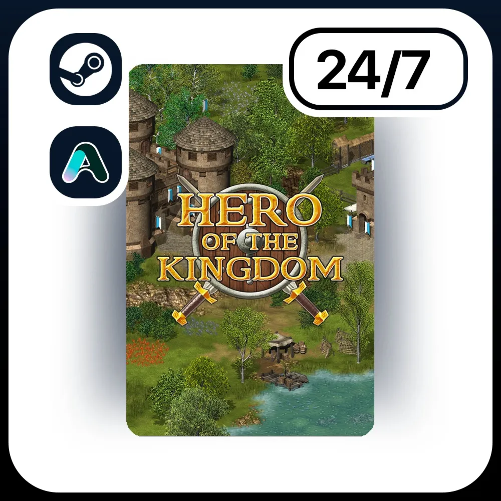 АВТО HERO OF THE KINGDOM \ STEAM ПОДАРКОМ ДЛЯ KZ | RU | UA | CIS 24/7