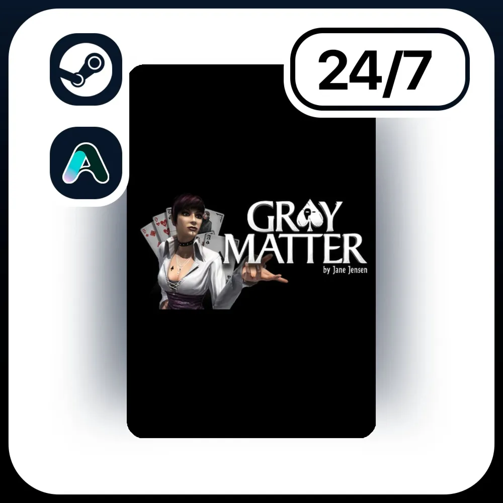 АВТО GRAY MATTER \ STEAM ПОДАРКОМ ДЛЯ KZ | RU | UA | CIS 24/7