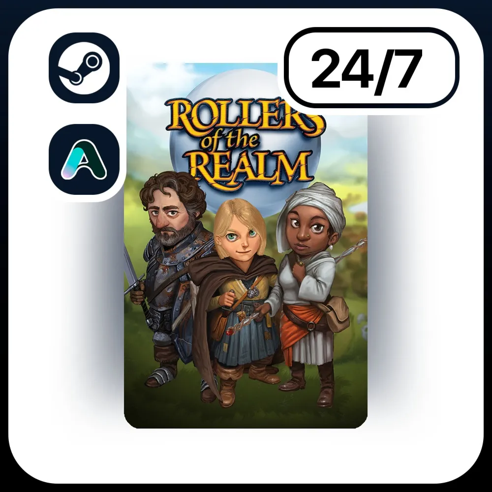 АВТО ROLLERS OF THE REALM \ STEAM ПОДАРКОМ ДЛЯ KZ | RU | UA | CIS 24/7