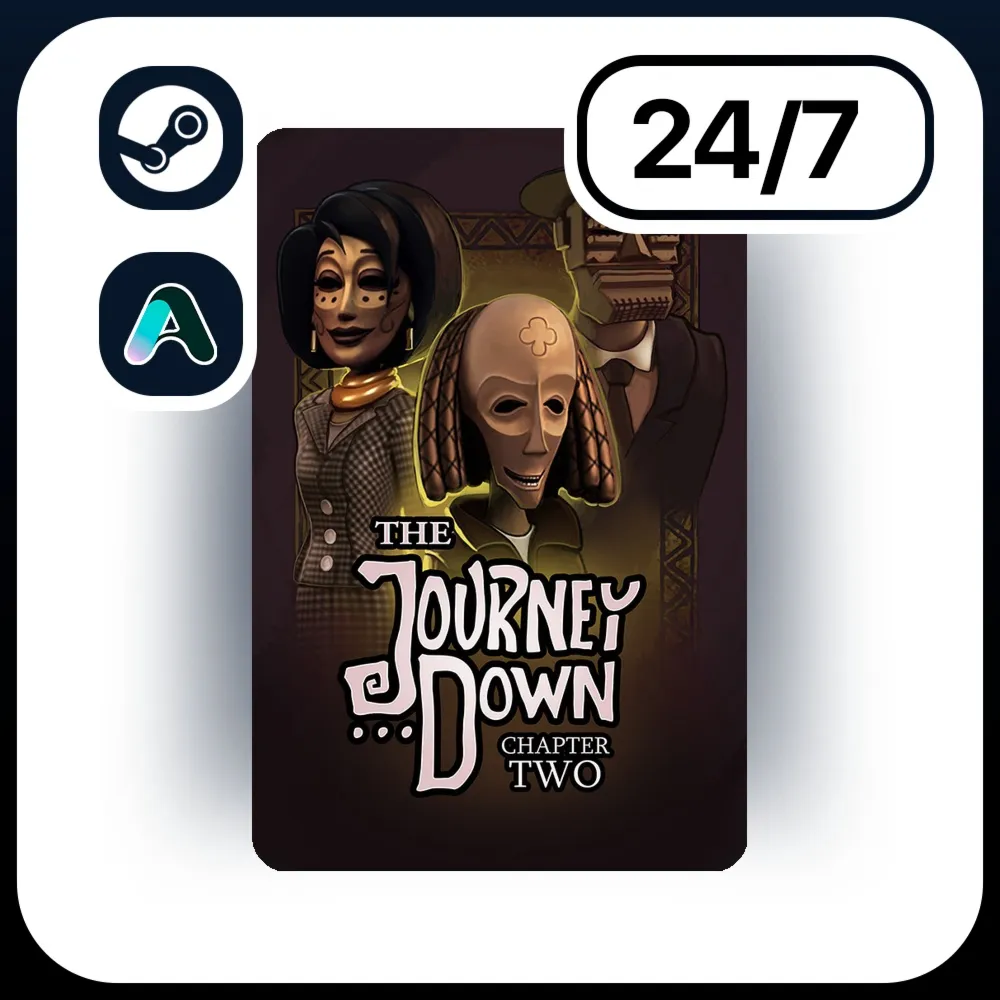 АВТО THE JOURNEY DOWN: CHAPTER TWO \ STEAM ПОДАРКОМ ДЛЯ KZ | RU | UA | CIS 24/7