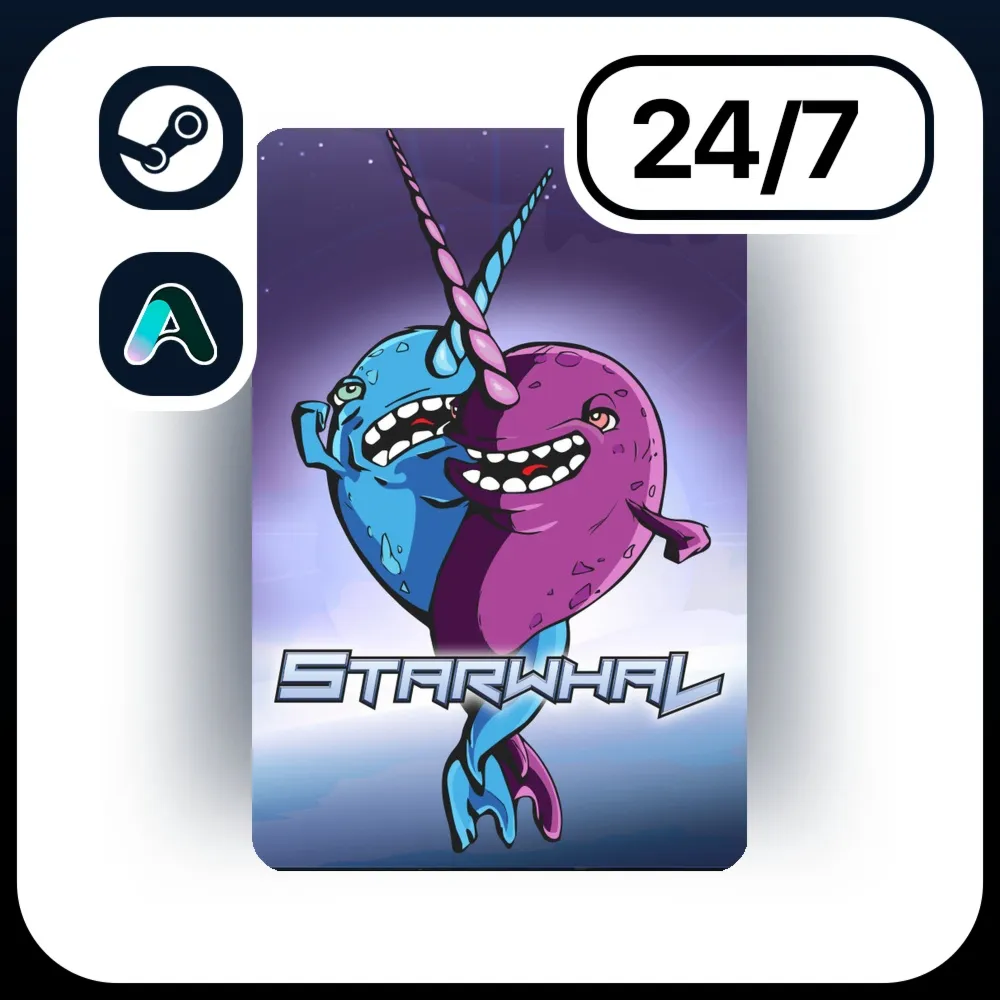 АВТО STARWHAL \ STEAM ПОДАРКОМ ДЛЯ KZ | RU | UA | CIS 24/7